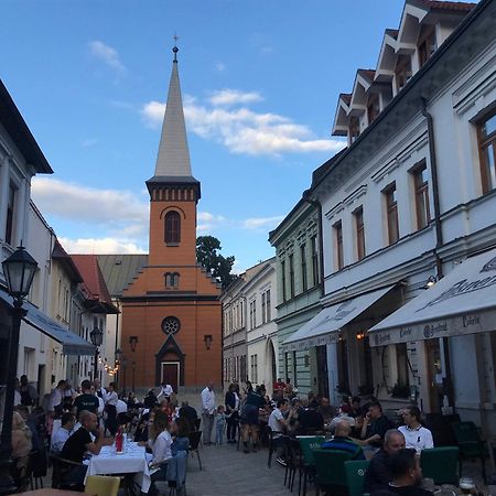 E2 Luxury Oldtown Apt - 2X Parking, Foodstore, Pcscreen, Netflix, Unlimited Music, Crib, Babychair, Fastwifi, Aircon Košice Eksteriør billede