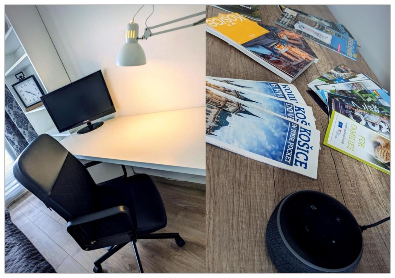 E2 Luxury Oldtown Apt - 2X Parking, Foodstore, Pcscreen, Netflix, Unlimited Music, Crib, Babychair, Fastwifi, Aircon Košice Eksteriør billede