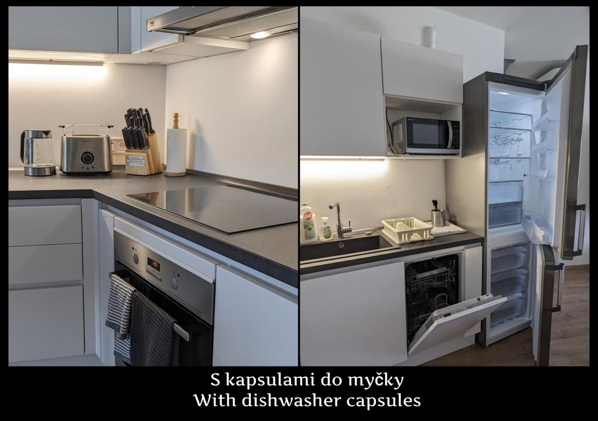 E2 Luxury Oldtown Apt - 2X Parking, Foodstore, Pcscreen, Netflix, Unlimited Music, Crib, Babychair, Fastwifi, Aircon Košice Eksteriør billede
