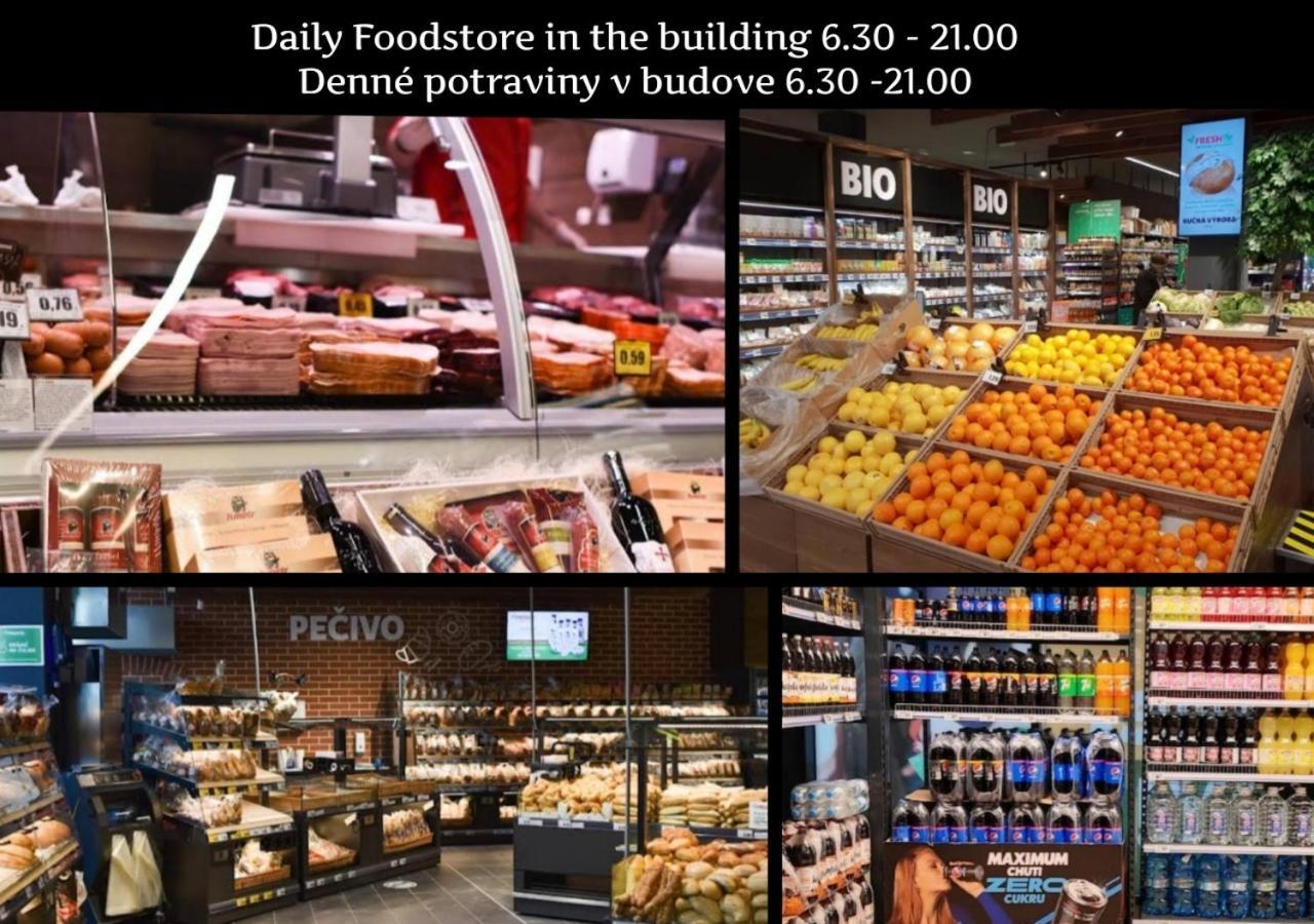 E2 Luxury Oldtown Apt - 2X Parking, Foodstore, Pcscreen, Netflix, Unlimited Music, Crib, Babychair, Fastwifi, Aircon Košice Eksteriør billede